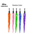 Worm Cat Teaser Toy Replacement Heads – Plush Wand Refills