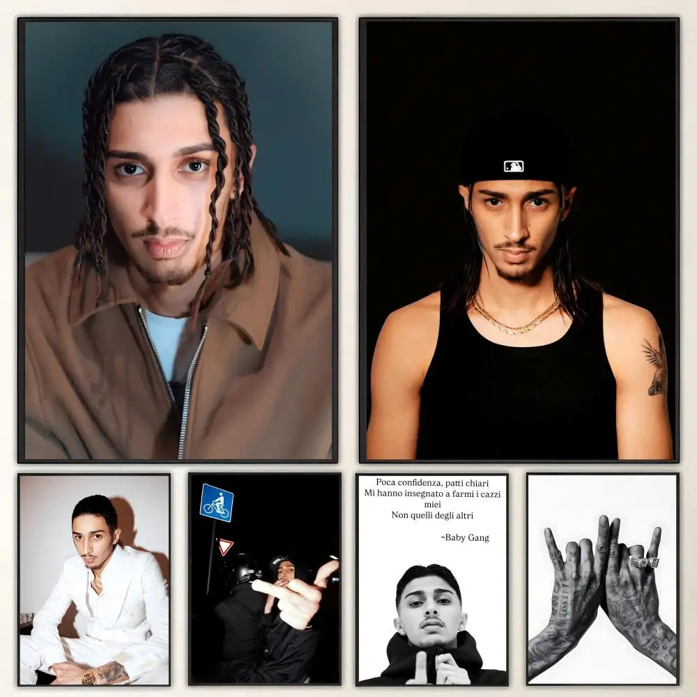 Singer B-Baby G-Gang HD Wall Poster | Aesthetic Home Decor