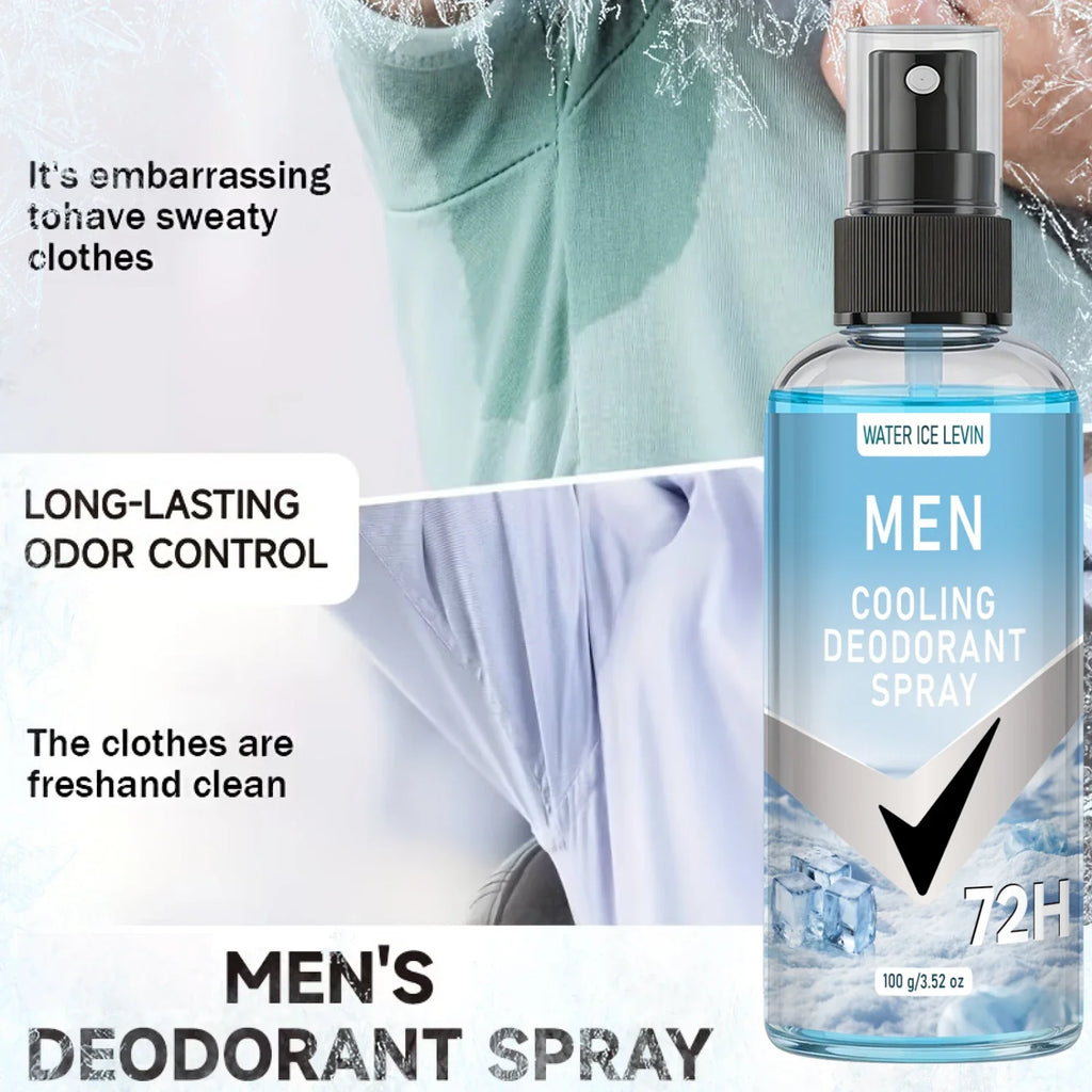 Men's Cooling Deodorant Spray with Niacinamide | 100ml