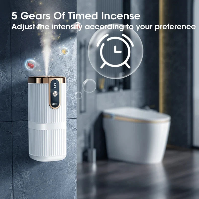 Rechargeable Aroma Diffuser | 5-Gear Mist Air Freshener