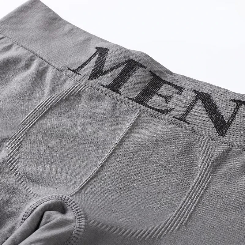 5-Pack Men's Elastic Breathable Boxer Briefs – Soft Daily Wear