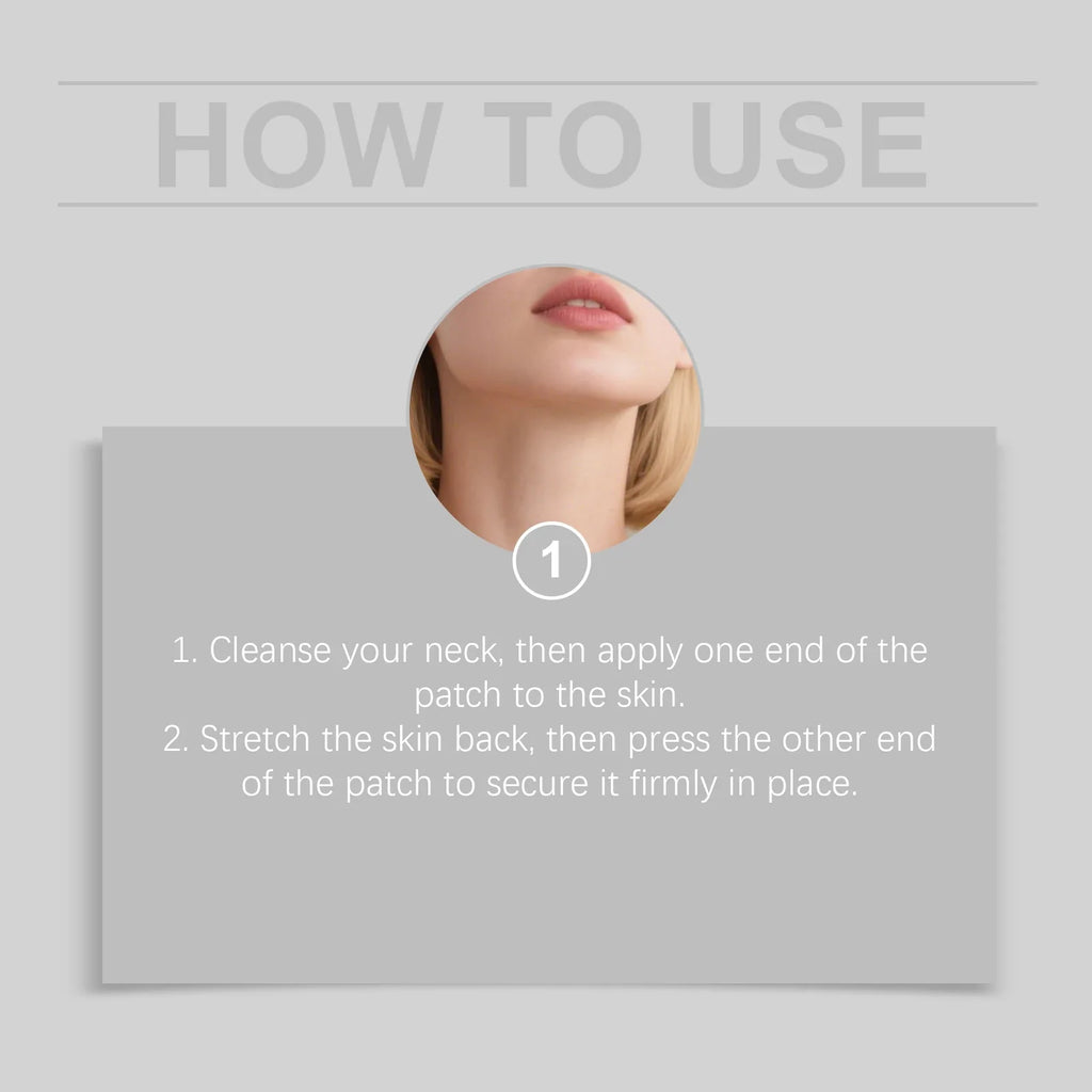 Invisible Neck Care Patch – Moisturizing & Fine Line Smoothing