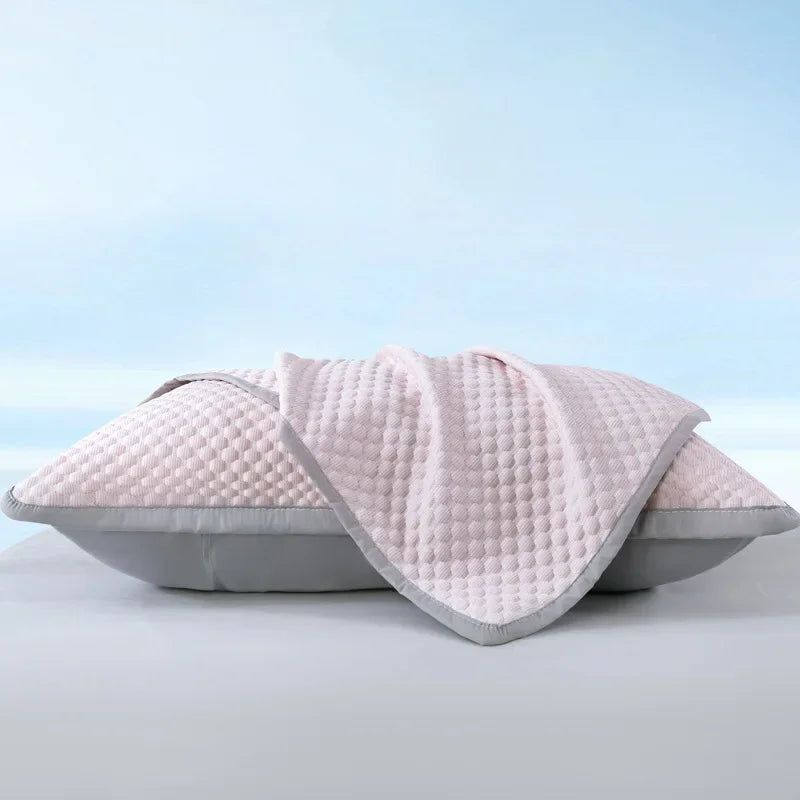 Ice Silk Cooling Pillowcase – Soft, Breathable & Washable