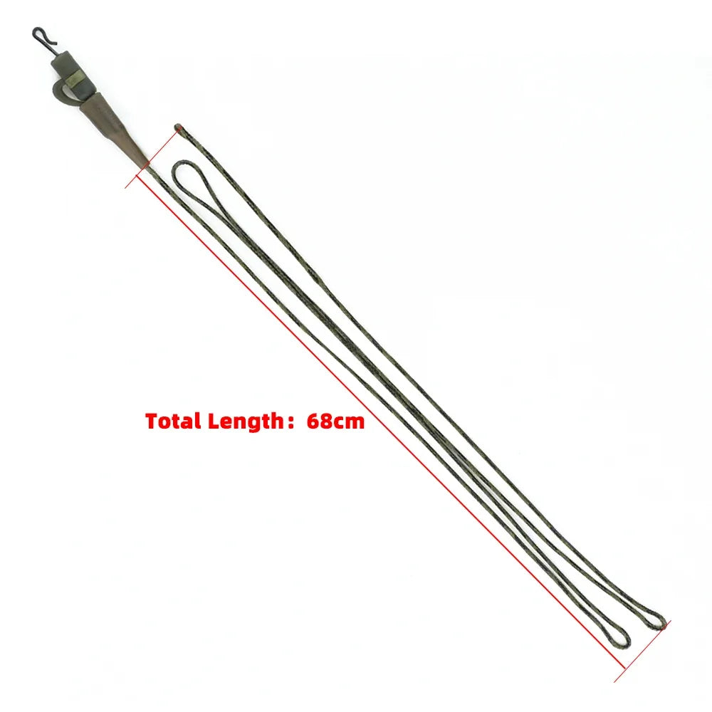 2026 HIRISI 3x Helicopter Carp Fishing Rigs Lead Core Braided Line