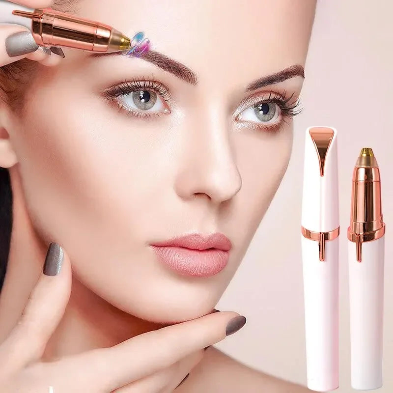 Electric Eyebrow Trimming Tool Beginners Automatic Trimmer Nose Hair