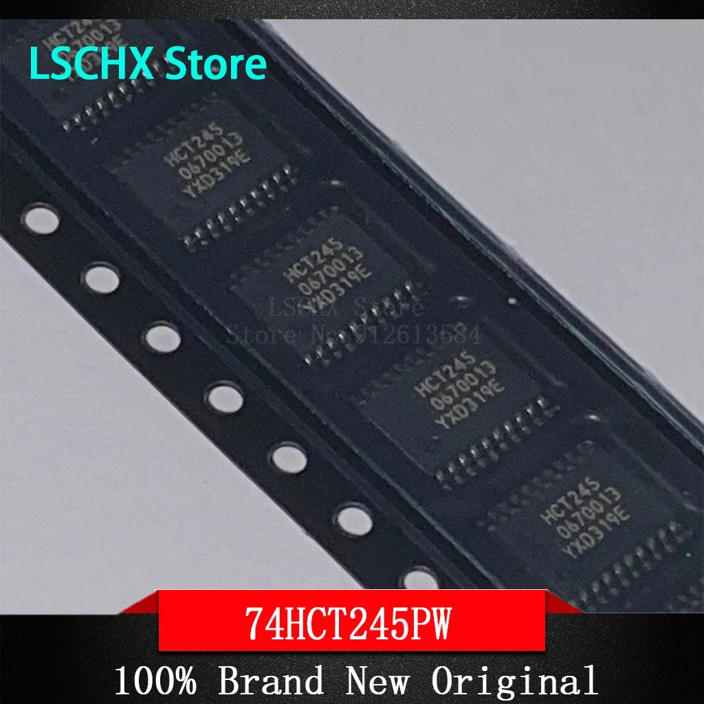 10Pcs 74HCT Logic ICs – HCT245 244 573 574 595 4051 TSSOP