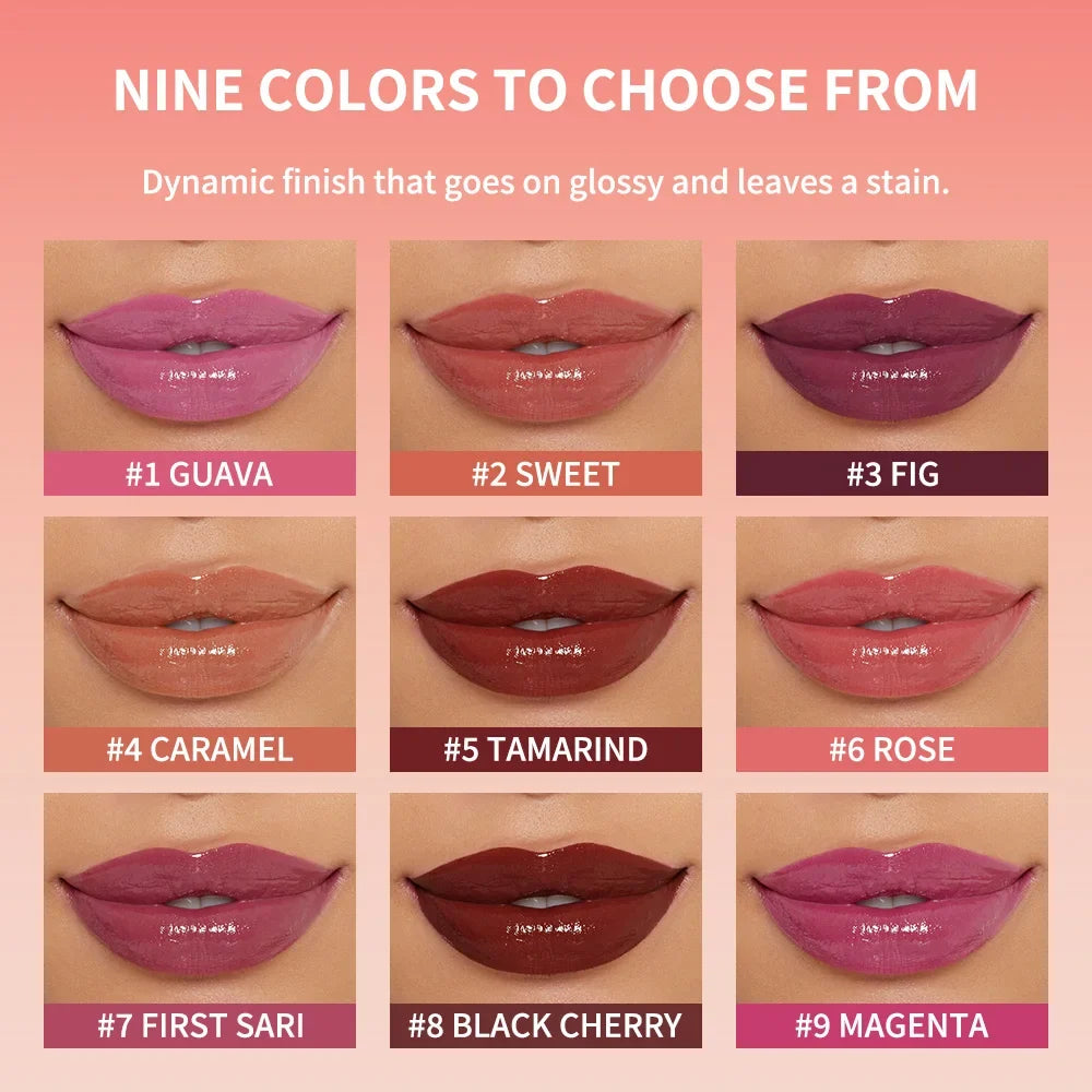 Kulfée 2-in-1 Lip Oil Gloss Stain | Long-Lasting & Hydrating