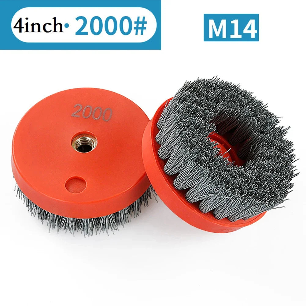 Circular Antique Abrasive Brush Stone Granite Polishing Cleaning M14