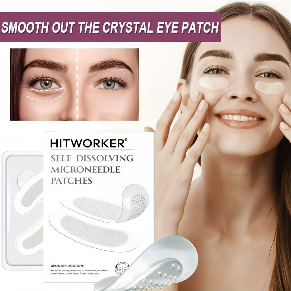 Microneedle Collagen Eye Patches – Hydrating & Firming Mask