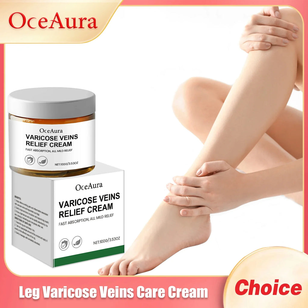 OceAura Leg Vein Repair Cream | Circulation & Skin Firming 100g