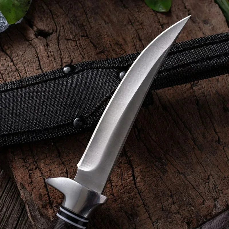 Japanese Sashimi Knife – Stainless Steel & Wooden Handle