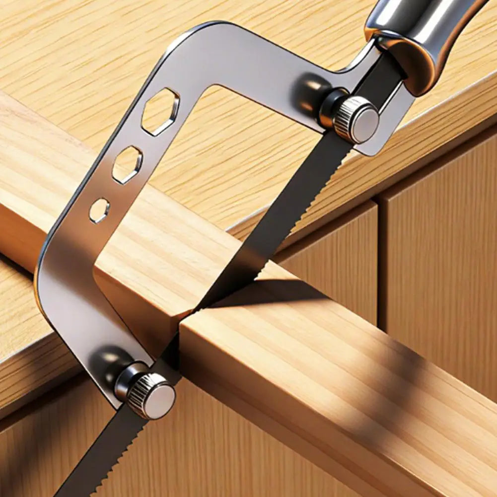 Mini Hacksaw Frame 12" Quick-Lock Compact Hand Saw | DIY Tool