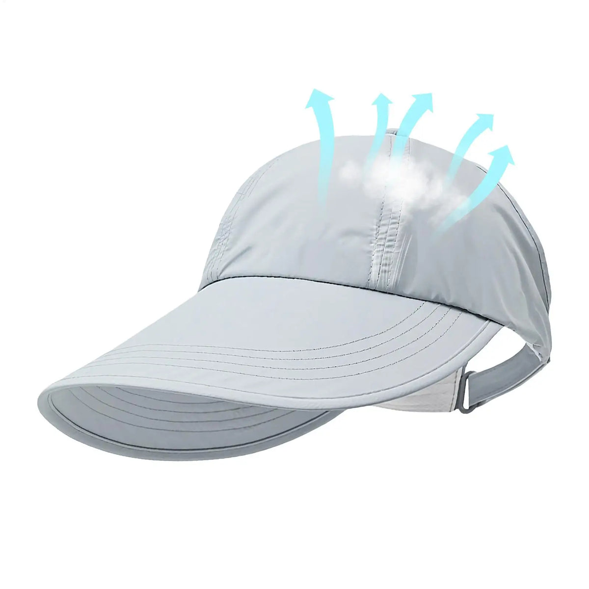 Wide Brim UV Sun Hat – Breathable Adjustable Unisex Outdoor Cap