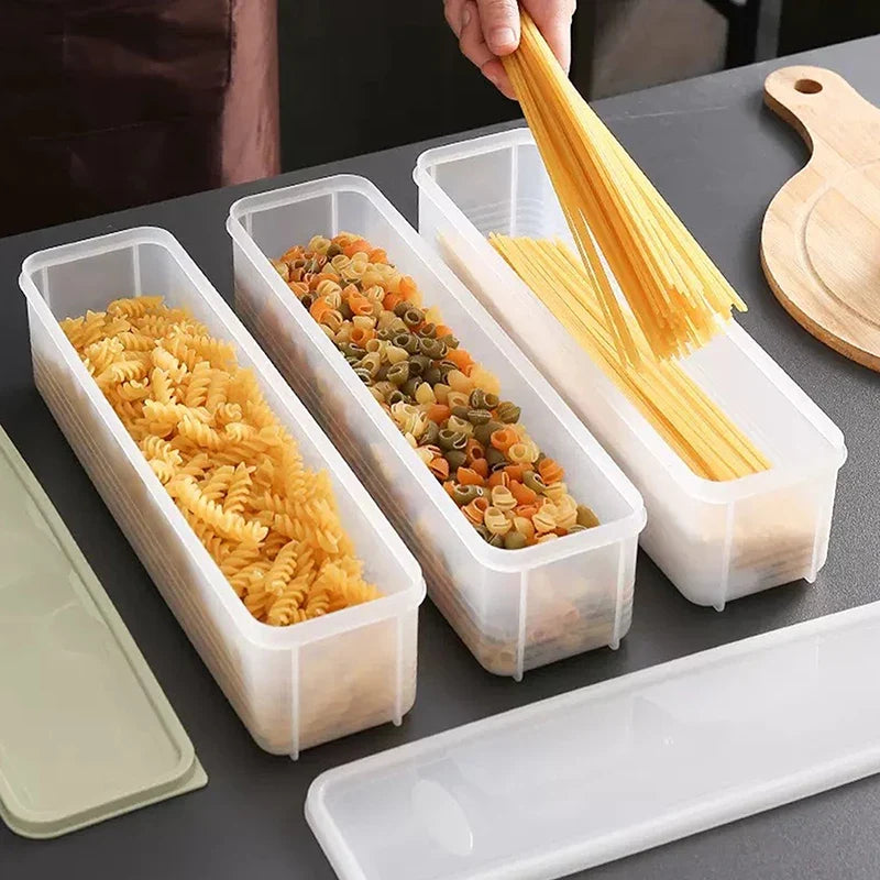 Rectangular Plastic Food Storage Container – Airtight Fridge Box