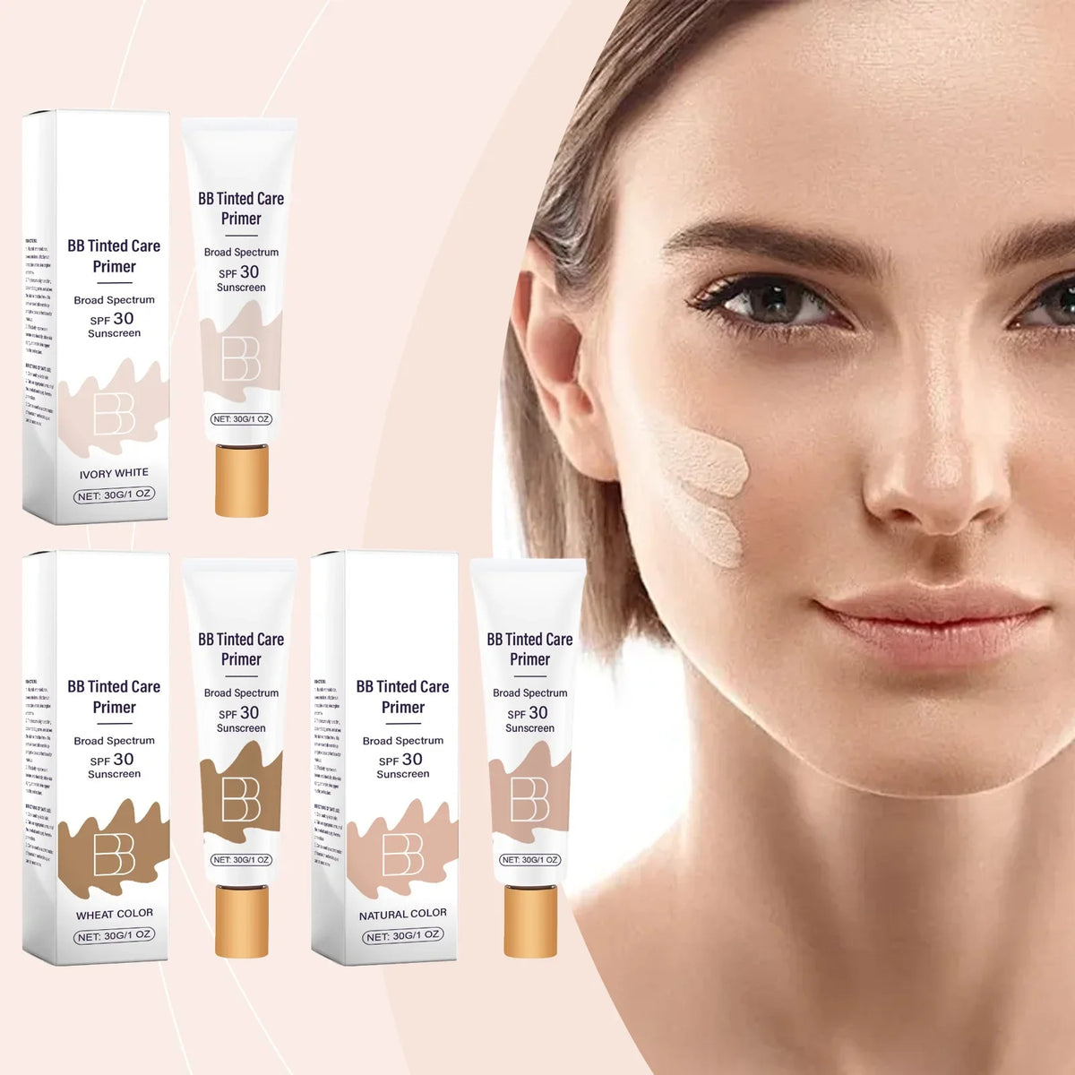 Niacinamide BB Cream SPF30 | Full Coverage Foundation | 30g