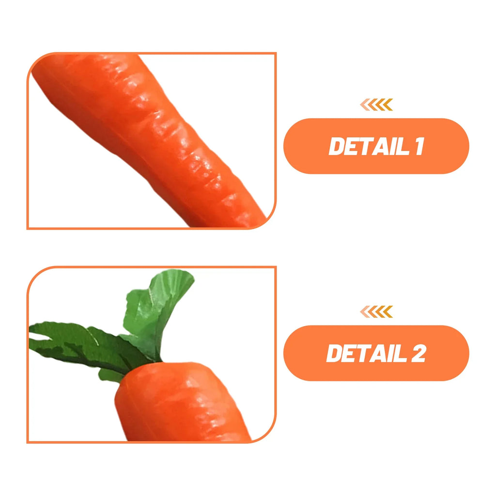Mini Carrots Simulation Carrot Props Ornament Artificial Vegetable