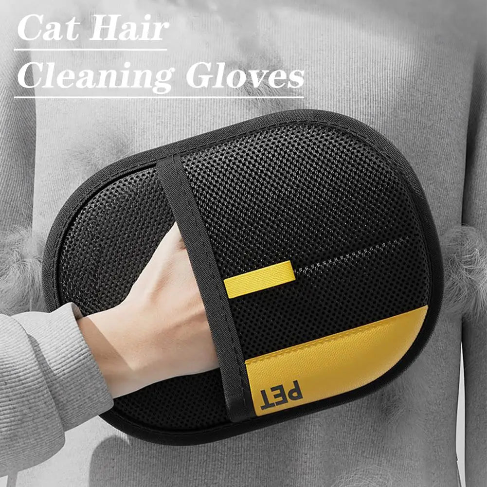 Pet Grooming Glove Electrostatic Hair Removal Gloves Dog Cat Brush
