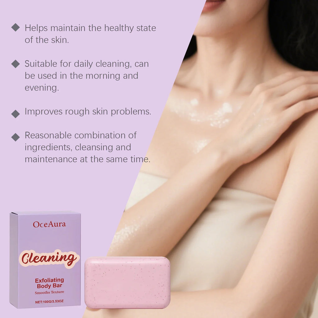 OceAura Honey Body Soap – Exfoliating & Moisturizing Bar 100g