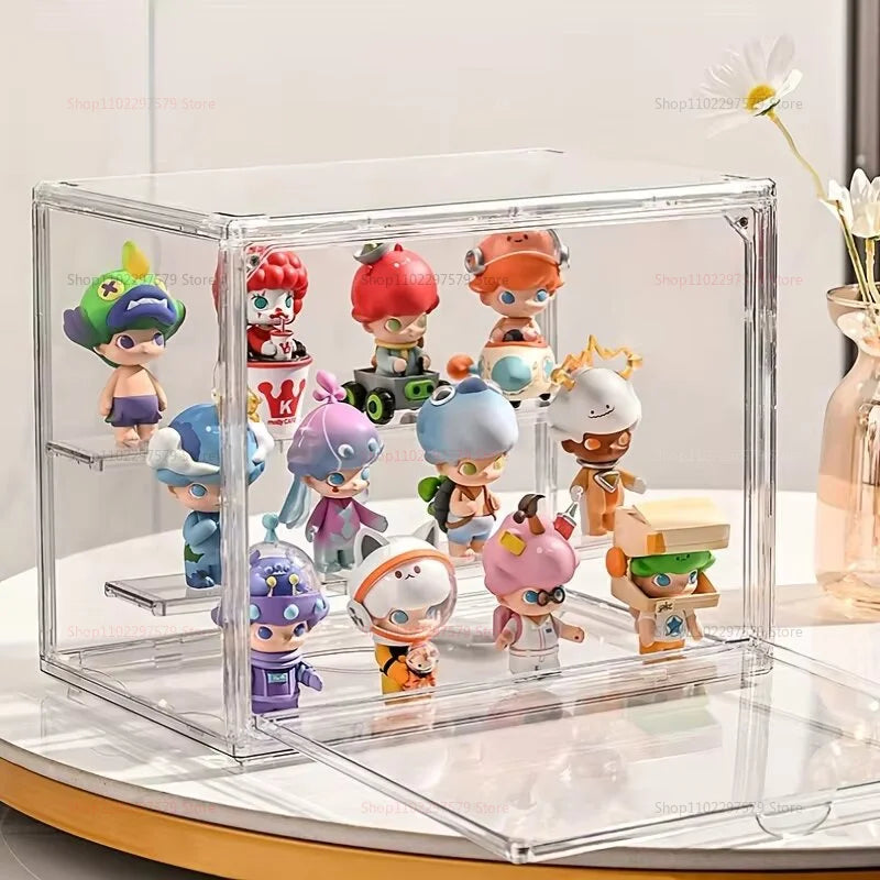 3-Tier Acrylic Display Rack for Figurines, Jewelry & Collectibles