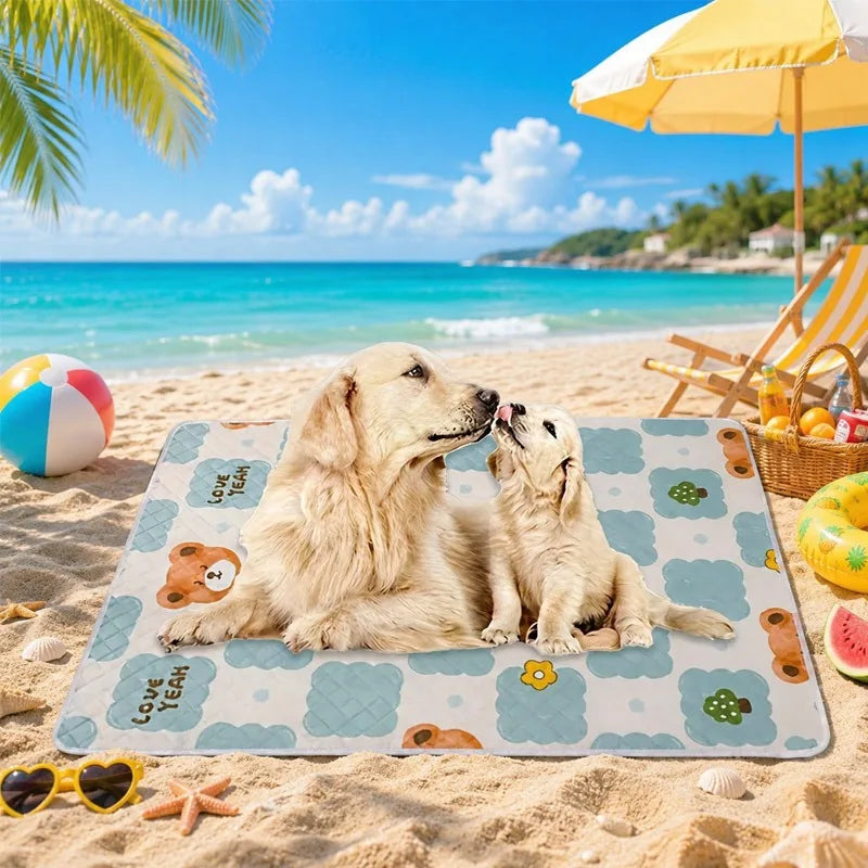 Kemorela 2-Pack Washable Dog Training Mats – Car, Home & Outdoor