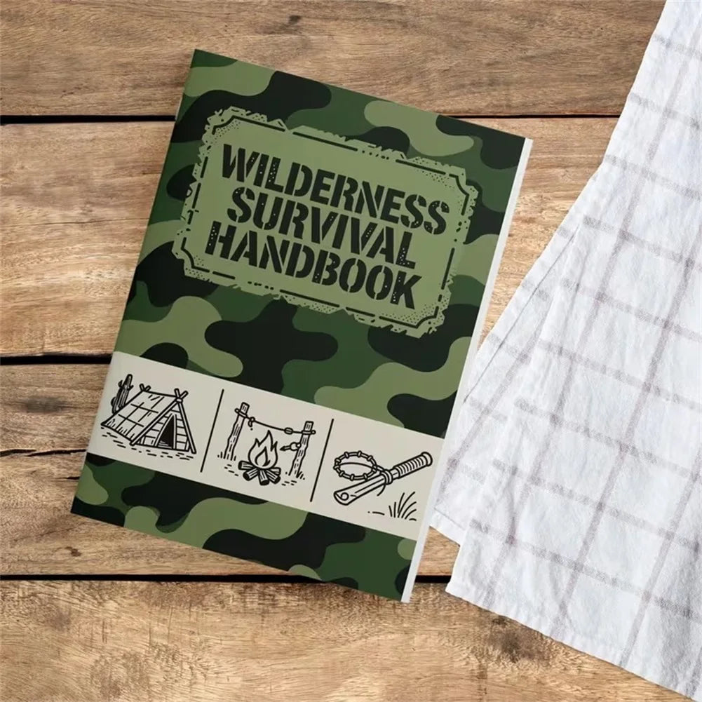 Wilderness Survival Notebook & Outdoor Planning Guide for Adults