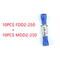 FDD MDD Female Male Insulated Electrical Crimp Terminal 1 5-2 5mm2