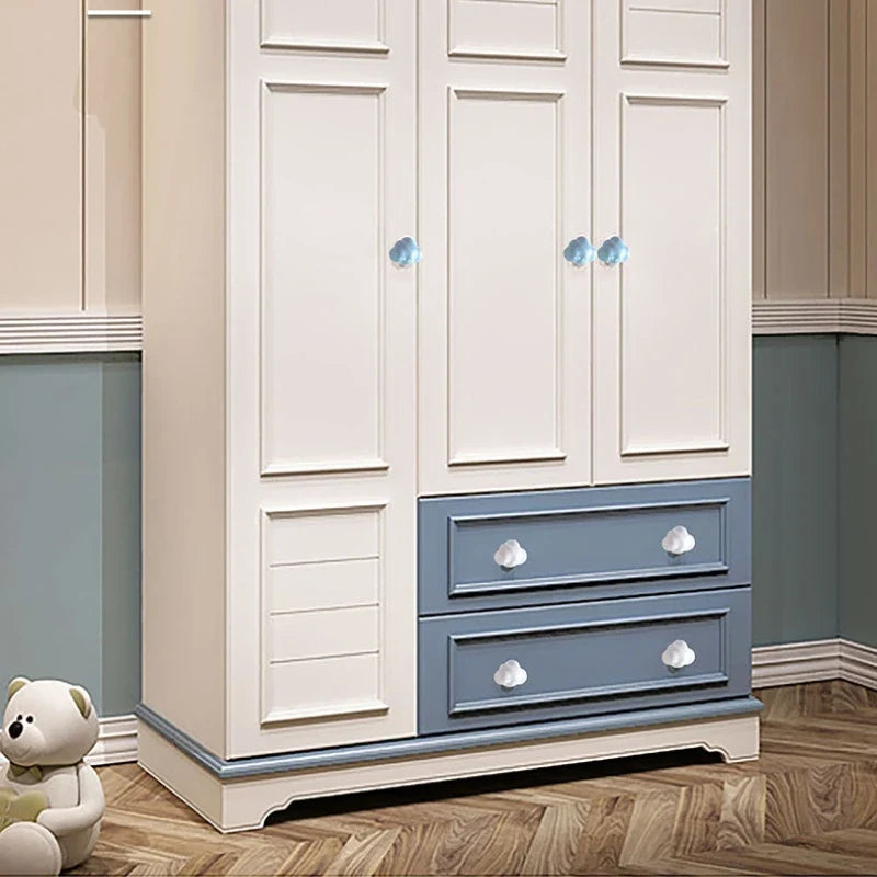 Nordic Cloud Ceramic & Brass Cabinet Handles & Drawer Knobs