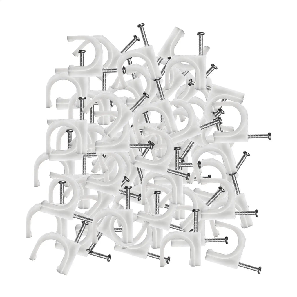 100-Pack Plant Wall Clips – Climbing Plant & Cable Support