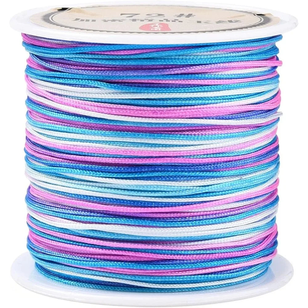 54.68 Yards Segment Dyed Nylon Cord 0.8mm – Chinese Knotting