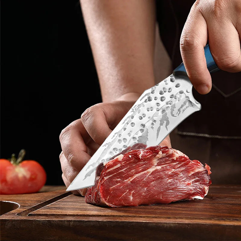 InLeung Hand Forged Stainless Steel Utility Chef Knife