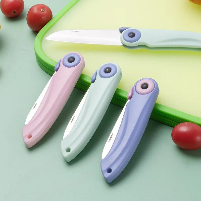 SHIBO Folding Pocket Knife – Stainless Steel Fruit & Meat Knife
