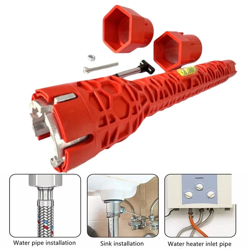 SLADE 5-in-1 Sink Faucet Wrench – Plumbing Repair Tool