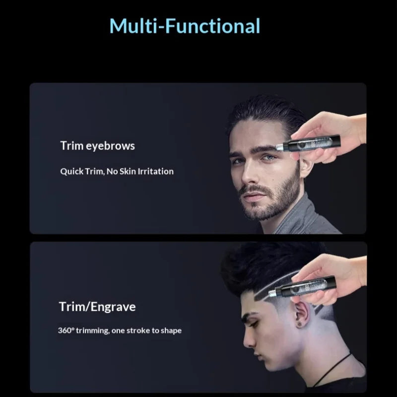 Rechargeable Nose & Ear Hair Trimmer for Men & Women | YD