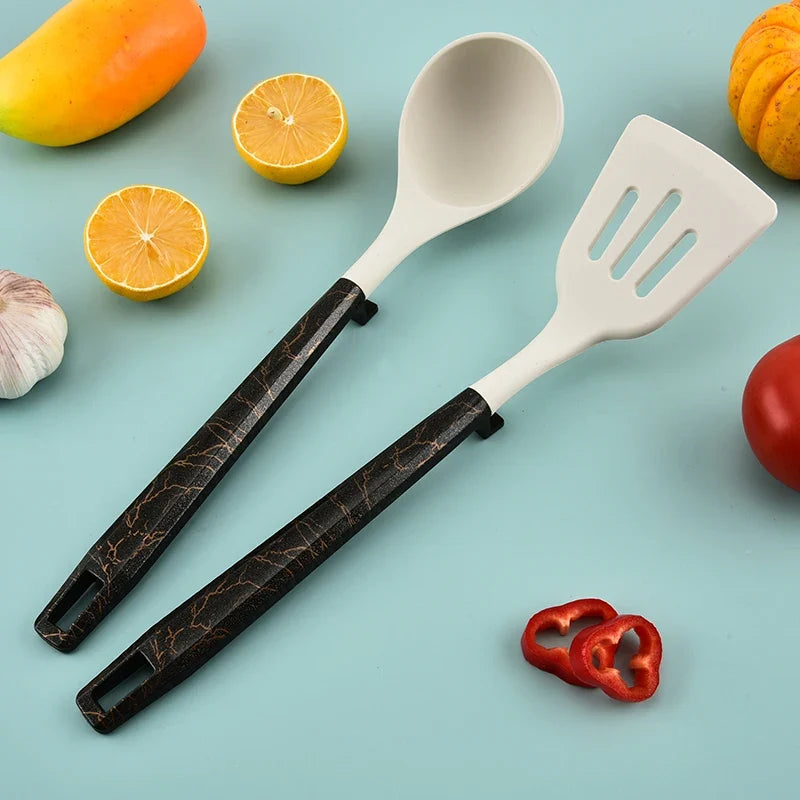 7-Piece Silicone Cooking Utensils Set – Non-Stick Safe Kitchen