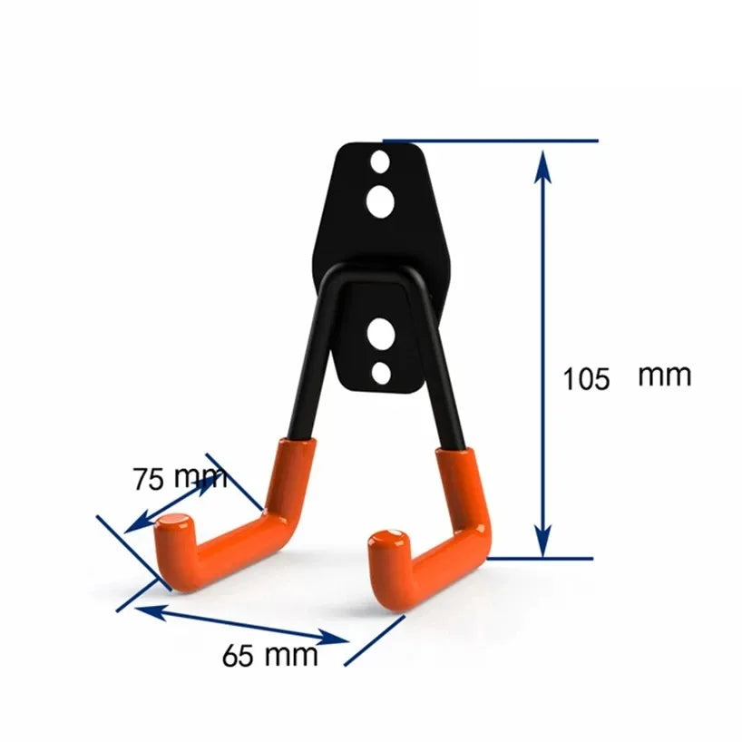 Heavy Duty Iron Wall Mount Storage Hook – Garage Organizer
