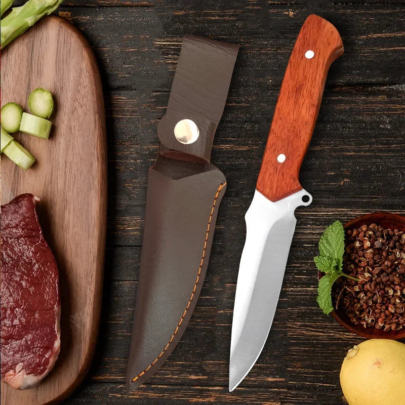 InLeung 9-Inch Stainless Steel Chef Knife – Boning & Slicing