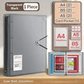 A4/A5/B5 PP Binder Document Organizer | ID & Certificate Storage