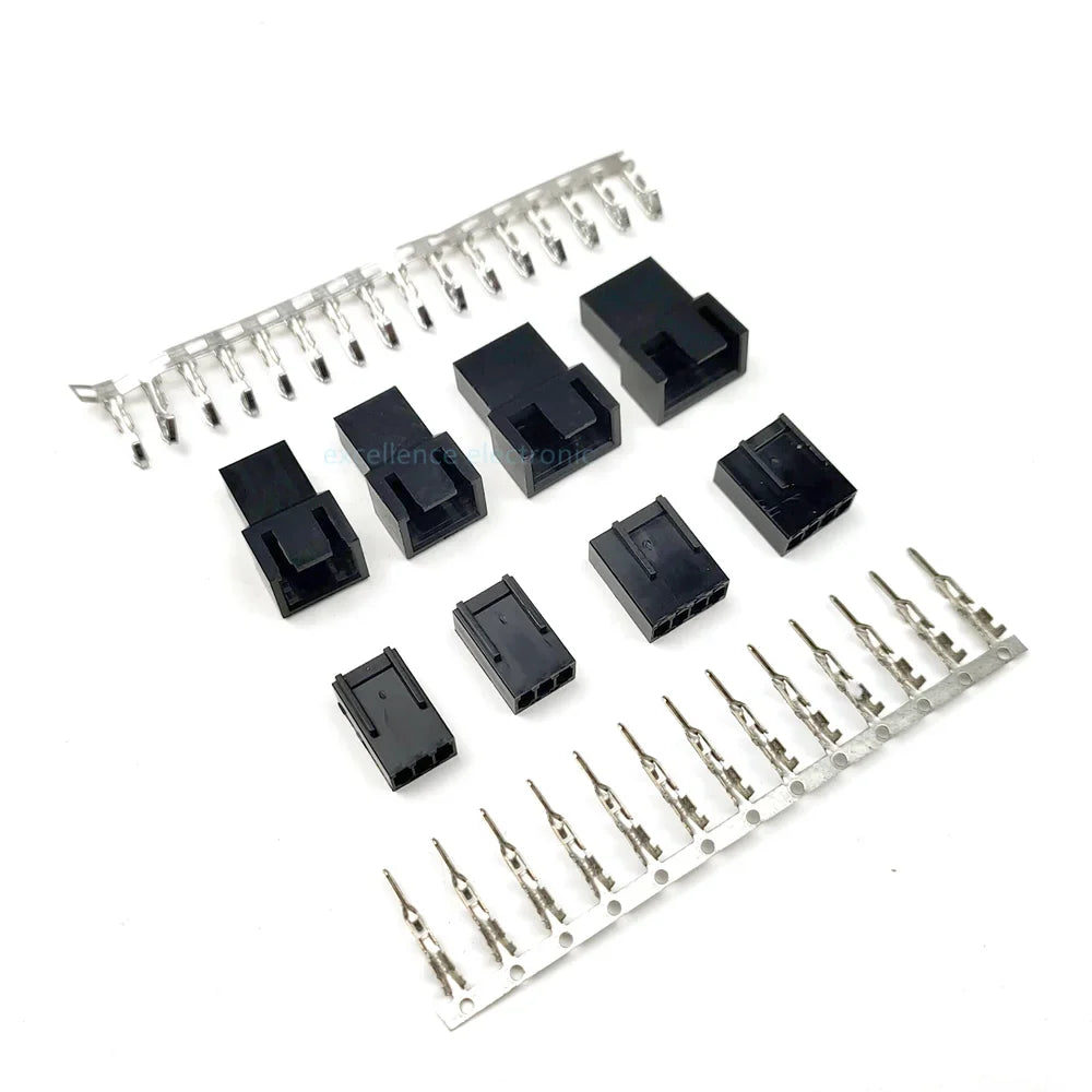 2540 KF2510 3+1P PWM Fan Male Female Housing Connector Interface