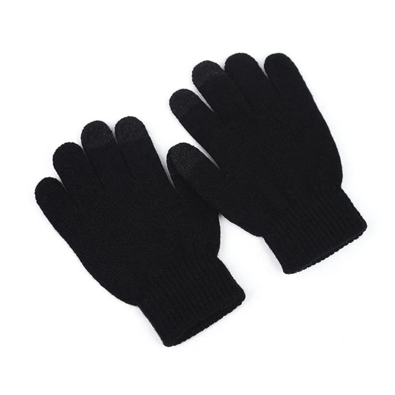Kids Touchscreen Knitted Gloves – Soft, Warm & Comfortable