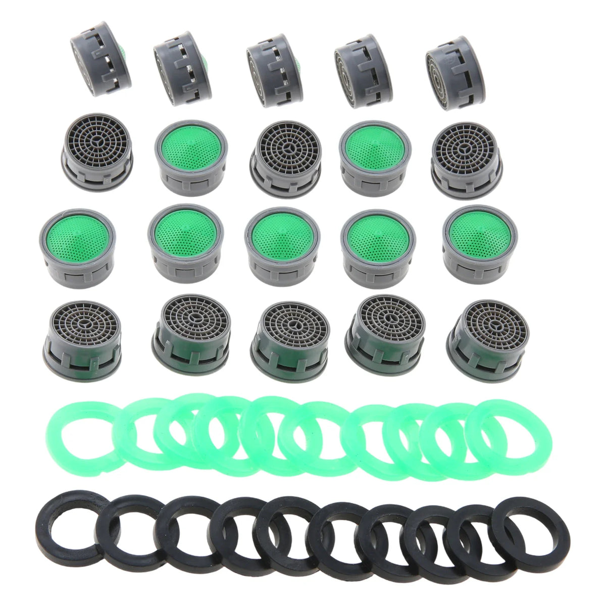 21mm Green Faucet Aerator Anti-Splash Water Saving Tap Bubbler