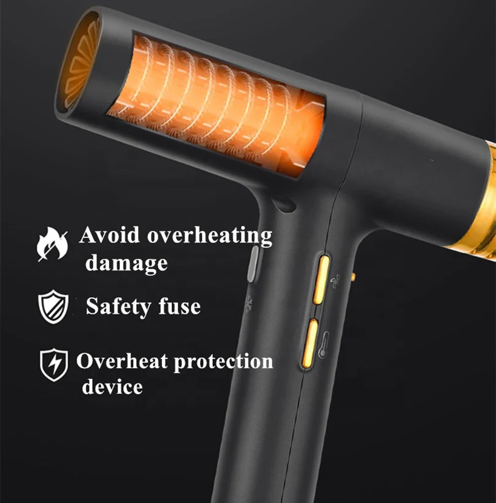 YOOSilk 110,000 RPM Brushless Negative Ion Hair Dryer SK2