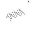 W-Shaped Stainless Steel Soap Holder with Drain Tray | Non-Slip