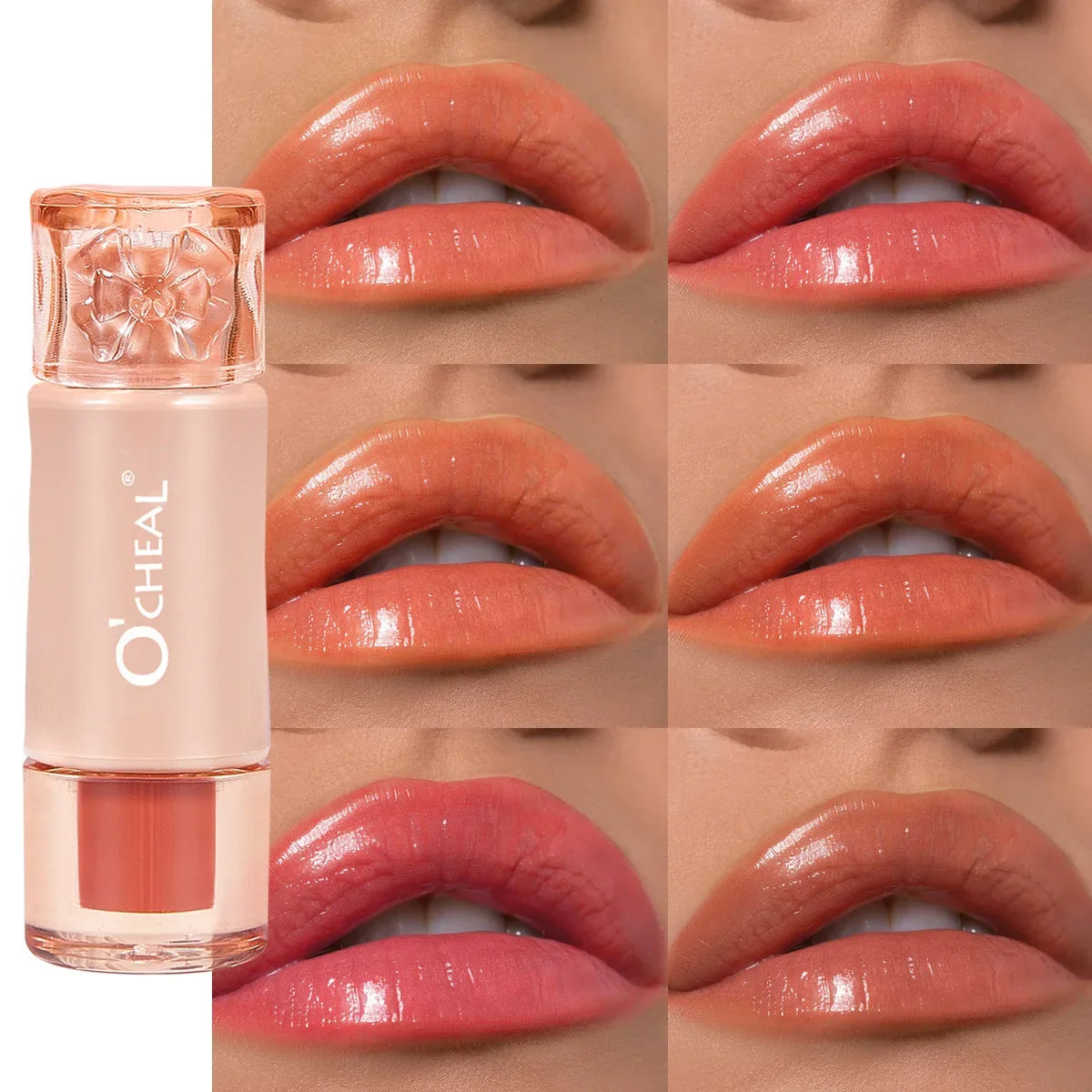 OCHEAL Velvet Matte Lip Gloss – Moisturizing & Cup-Proof