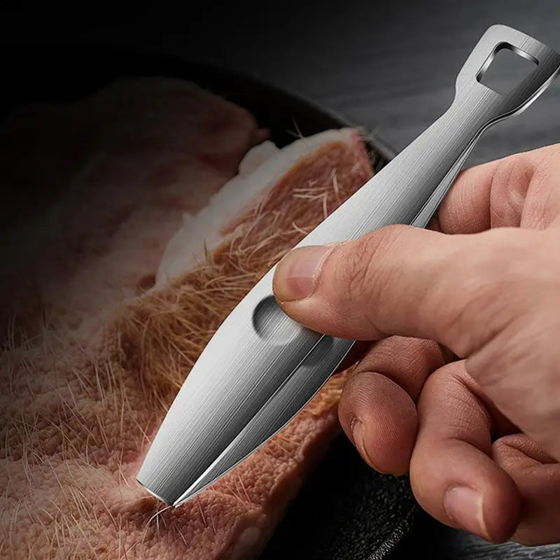 Fish Bone Tweezers Food Tweezer Removal Clamp Stainless Steel Seafood