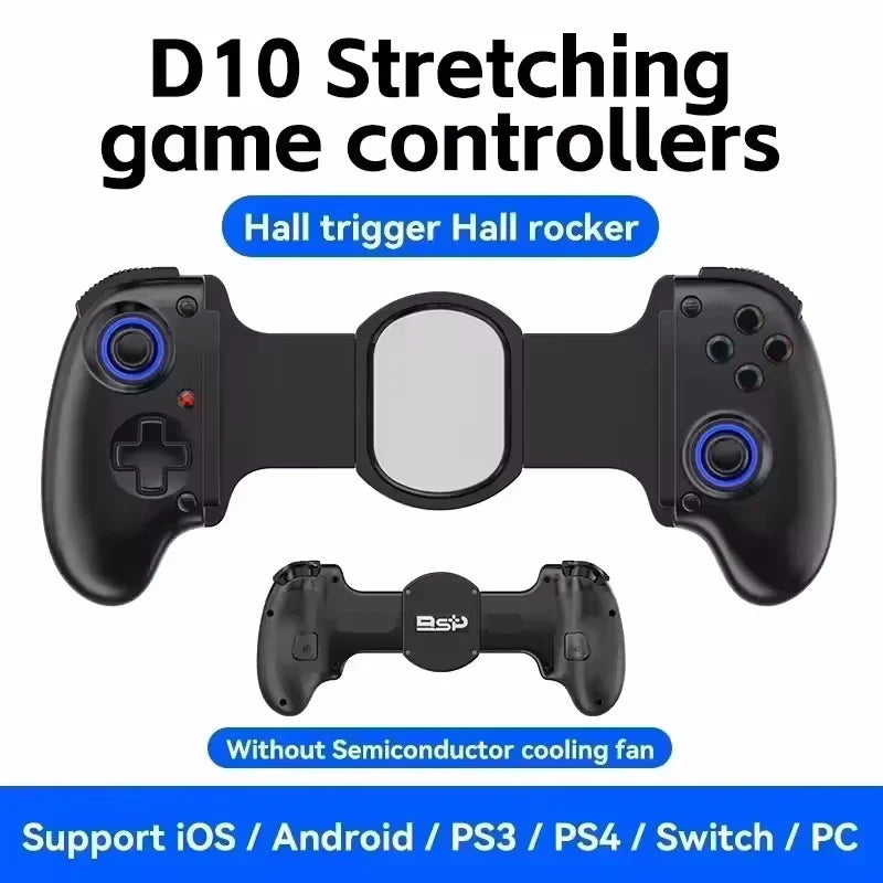 AyeBeau D11 Bluetooth Gamepad – Switch PS4 iOS Android Hall Kit