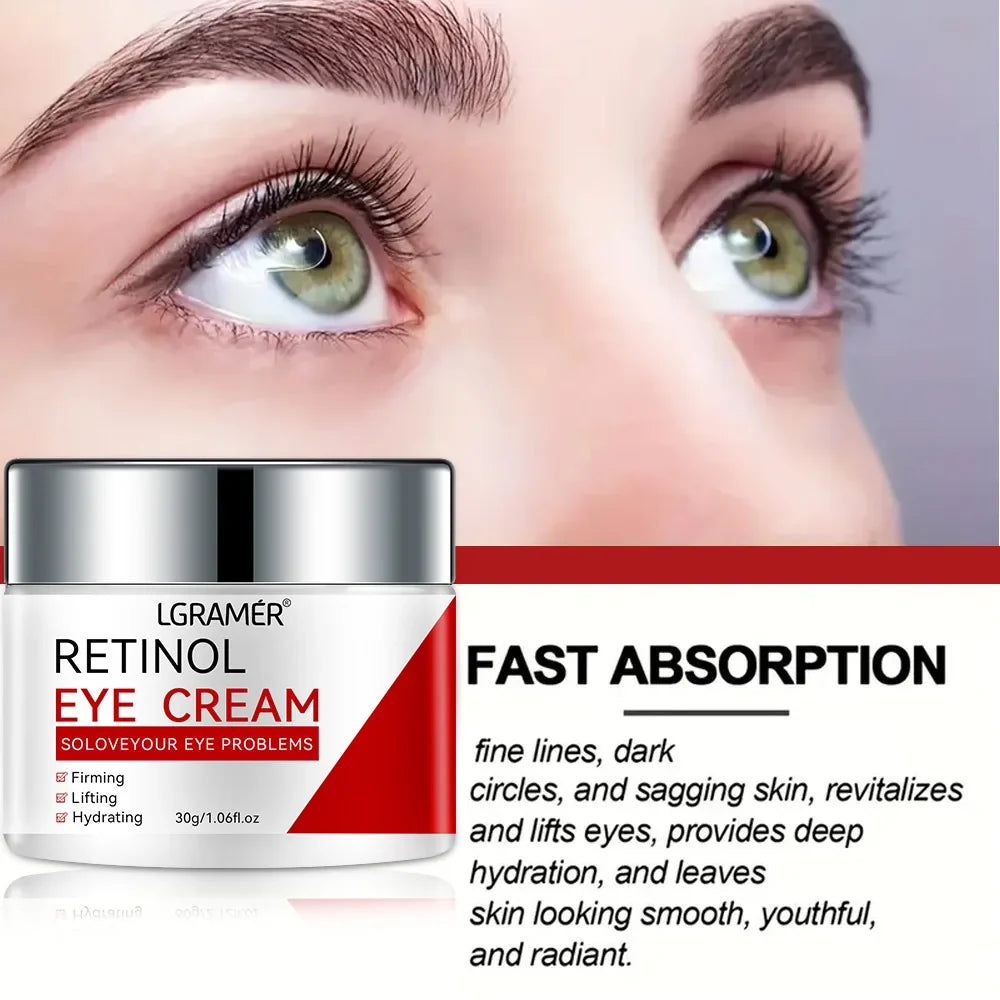 REAROYA Retinol Eye Cream – Dark Circles & Firming 60g