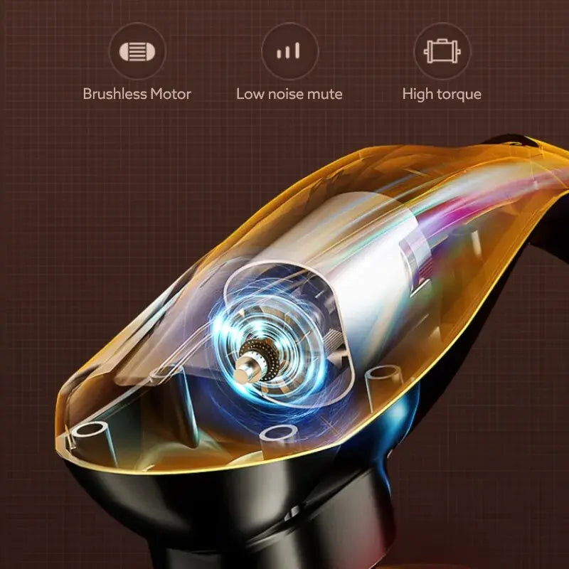 6-in-1 Electric Percussion Massager | Neck, Back & Full Body
