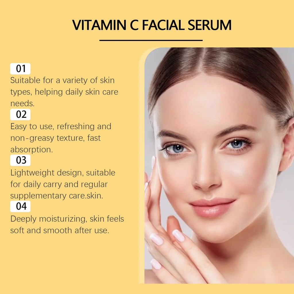 Viareline Vitamin C Facial Serum – Moisturizing & Firming 30ml