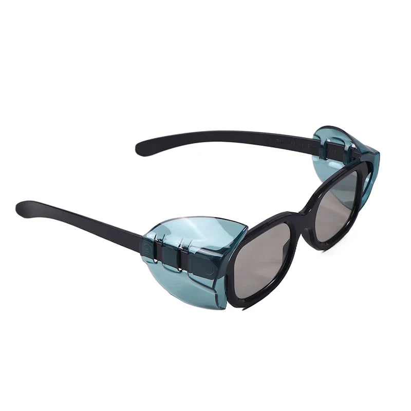 TPU Safety Glasses Side Shields | 12/17mm Universal Fit Pair