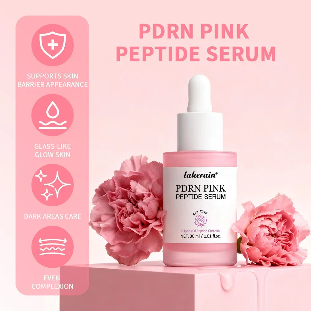 PDRN Pink Collagen & Salmon DNA Peptide Serum Kit | Korean Skincare